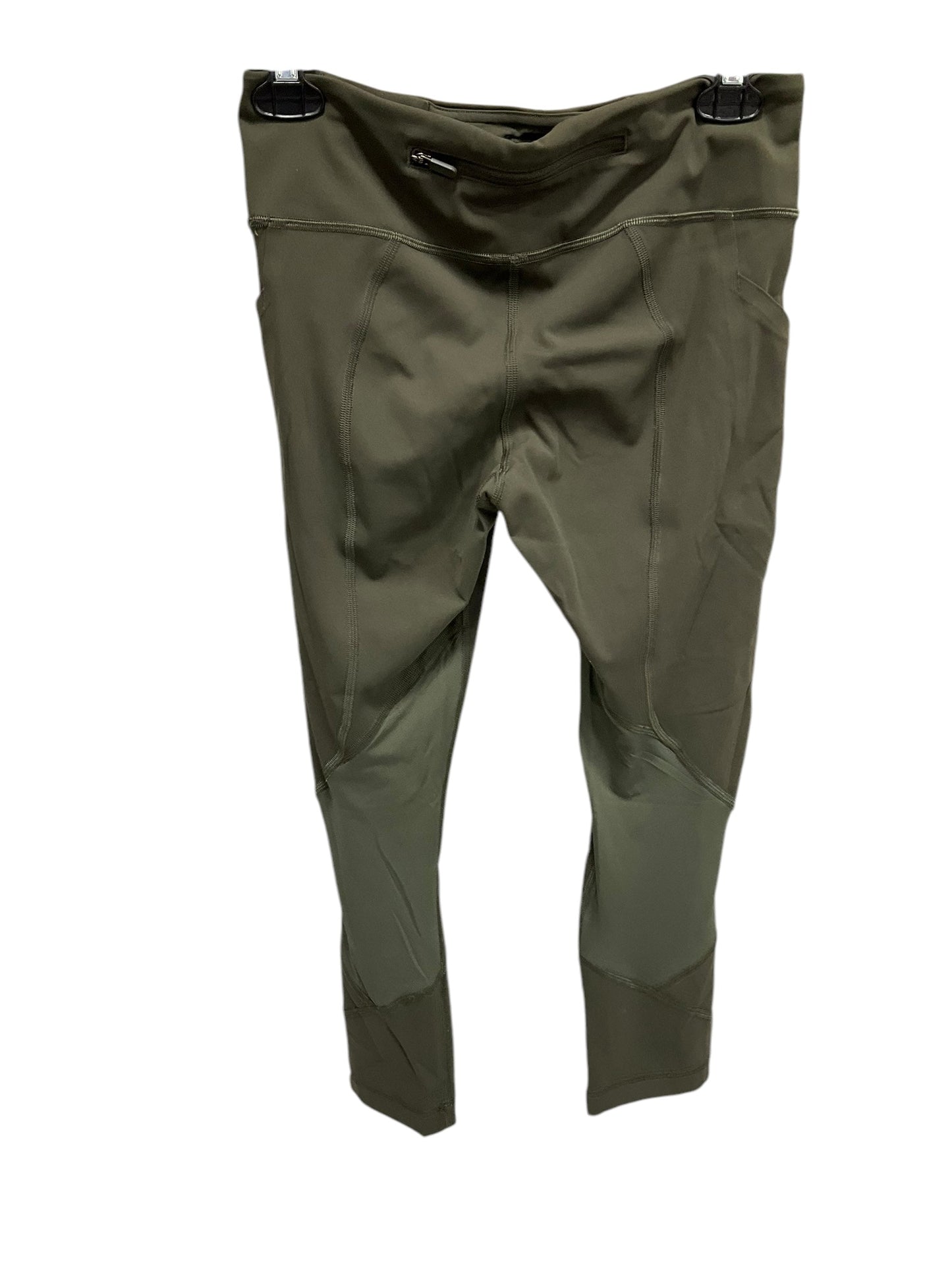 Athletic Capris By Lululemon In Green, Size: 8