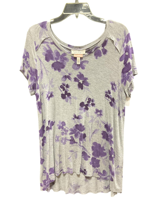 Nursing Top Short Sleeve By Jessica Simpson, Size: L