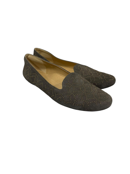 Shoes Flats By Vaneli In Taupe, Size: 10