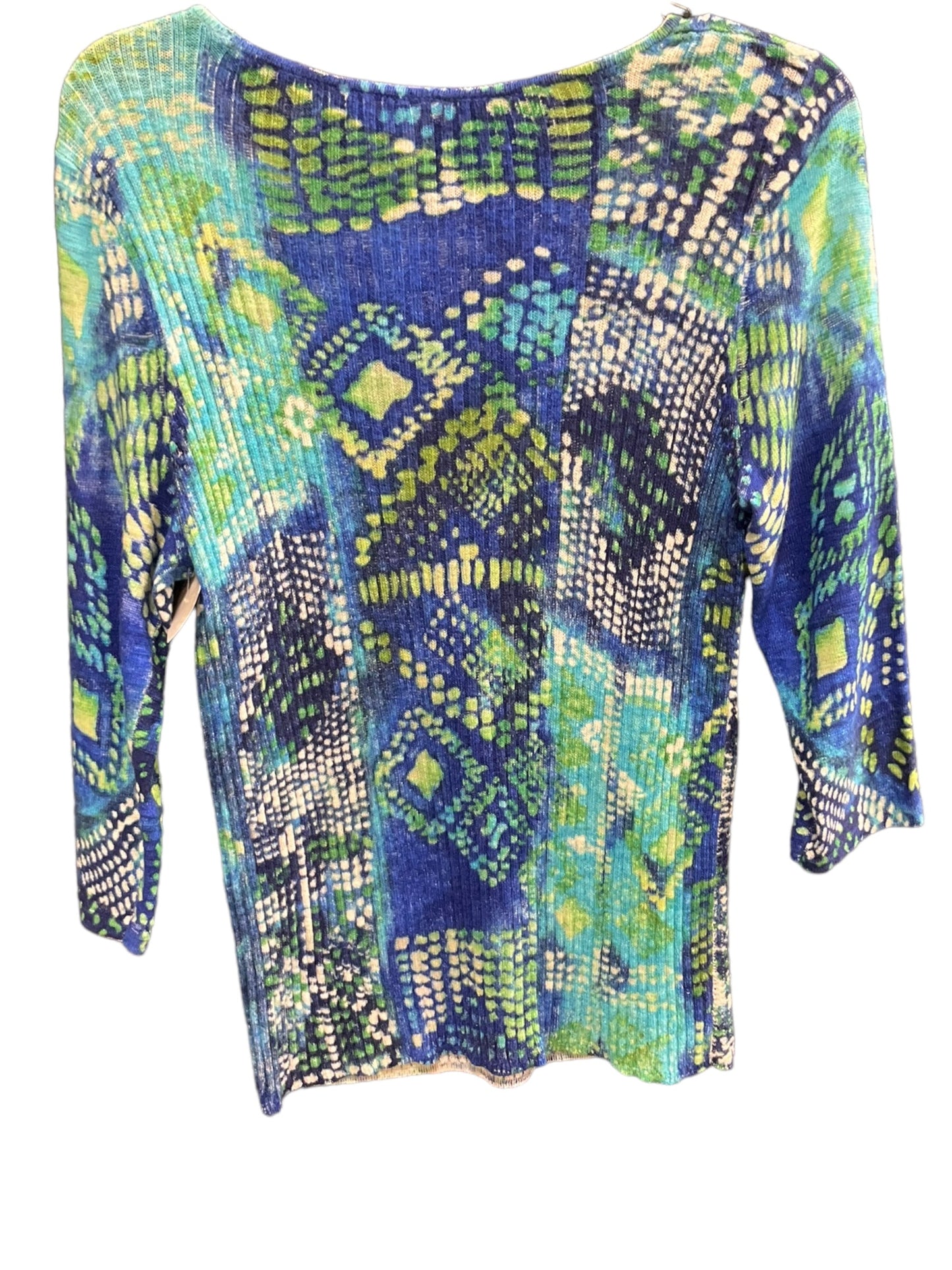 Blue & Green Sweater Chicos, Size S