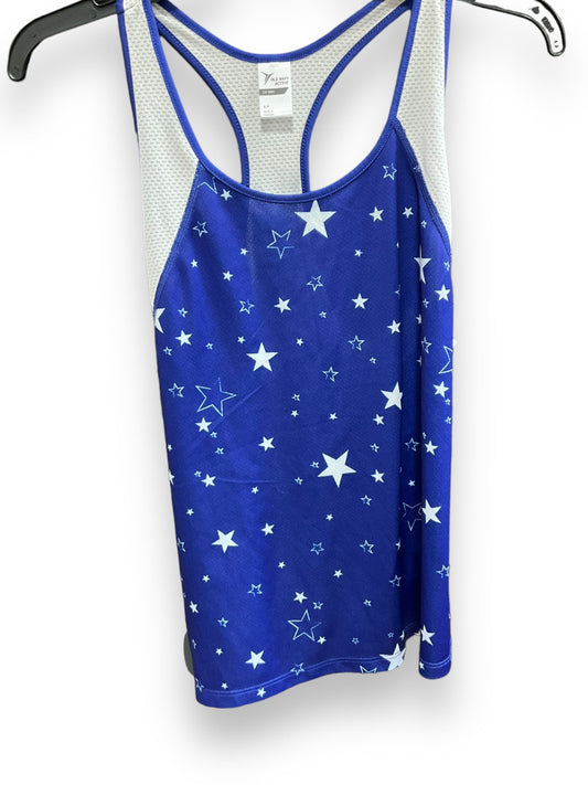 Blue & White Athletic Tank Top Old Navy, Size S