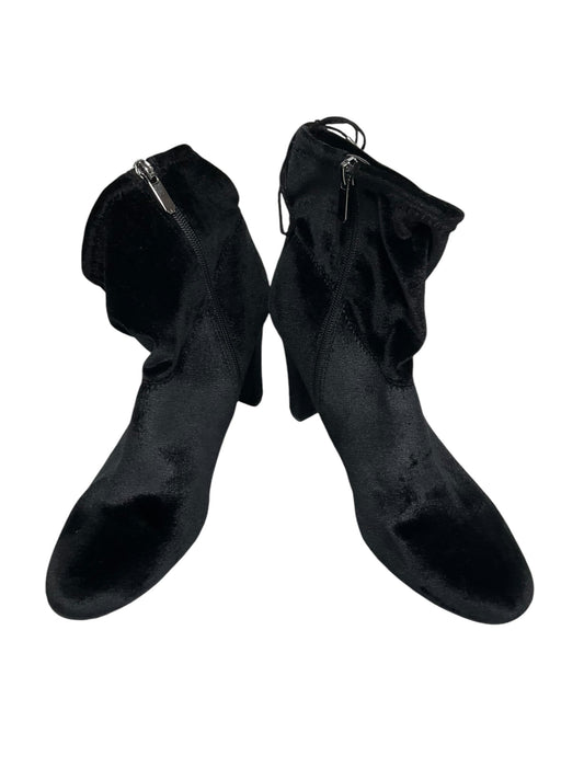 Boots Mid-calf Heels By Libby Edelman In Black, Size: 11