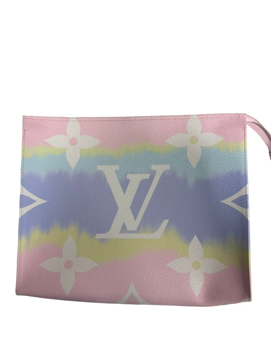 Makeup Bag Luxury Designer By Louis Vuitton, Size: Large