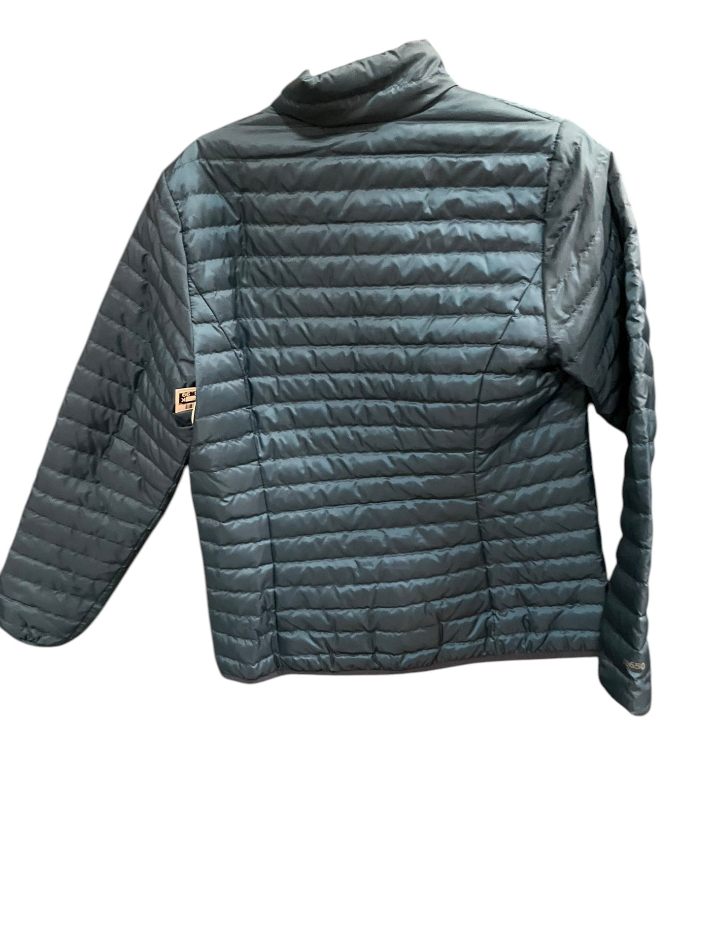 Coat Puffer & Quilted By Eddie Bauer In Green, Size: M