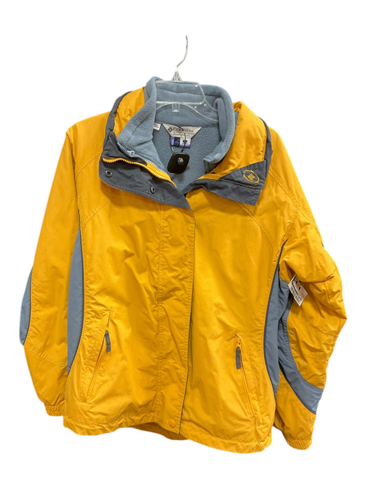 Coat Parka By Columbia In Yellow, Size: M