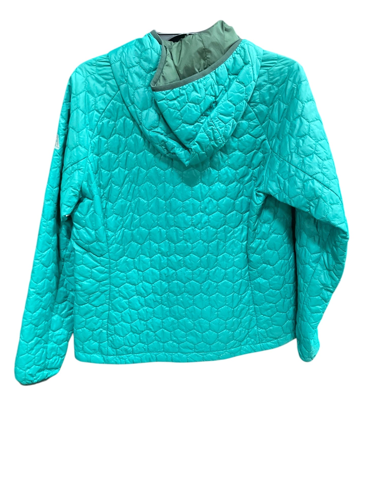 Jacket Puffer & Quilted By Eddie Bauer In Green, Size: M