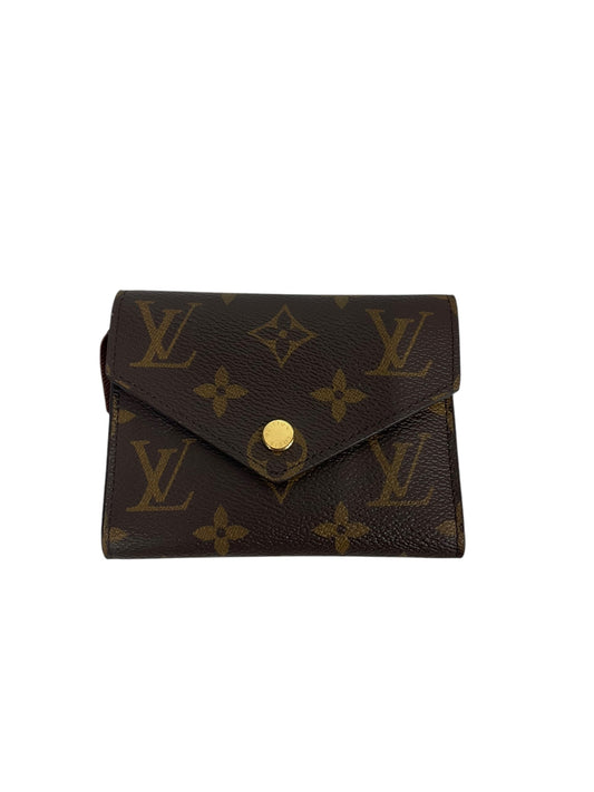 Wallet Luxury Designer By Louis Vuitton, Size: Small