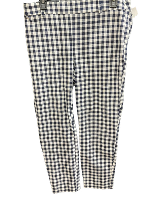 Checkered Pattern Pants Dress J. Crew, Size 8