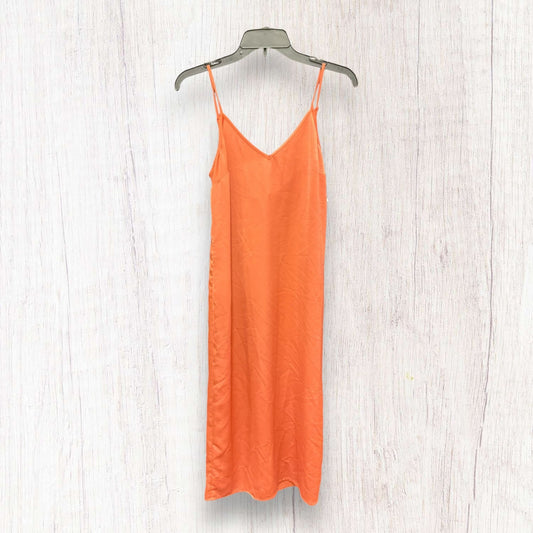 Dress Casual Maxi By A New Day In Orange, Size: Xs