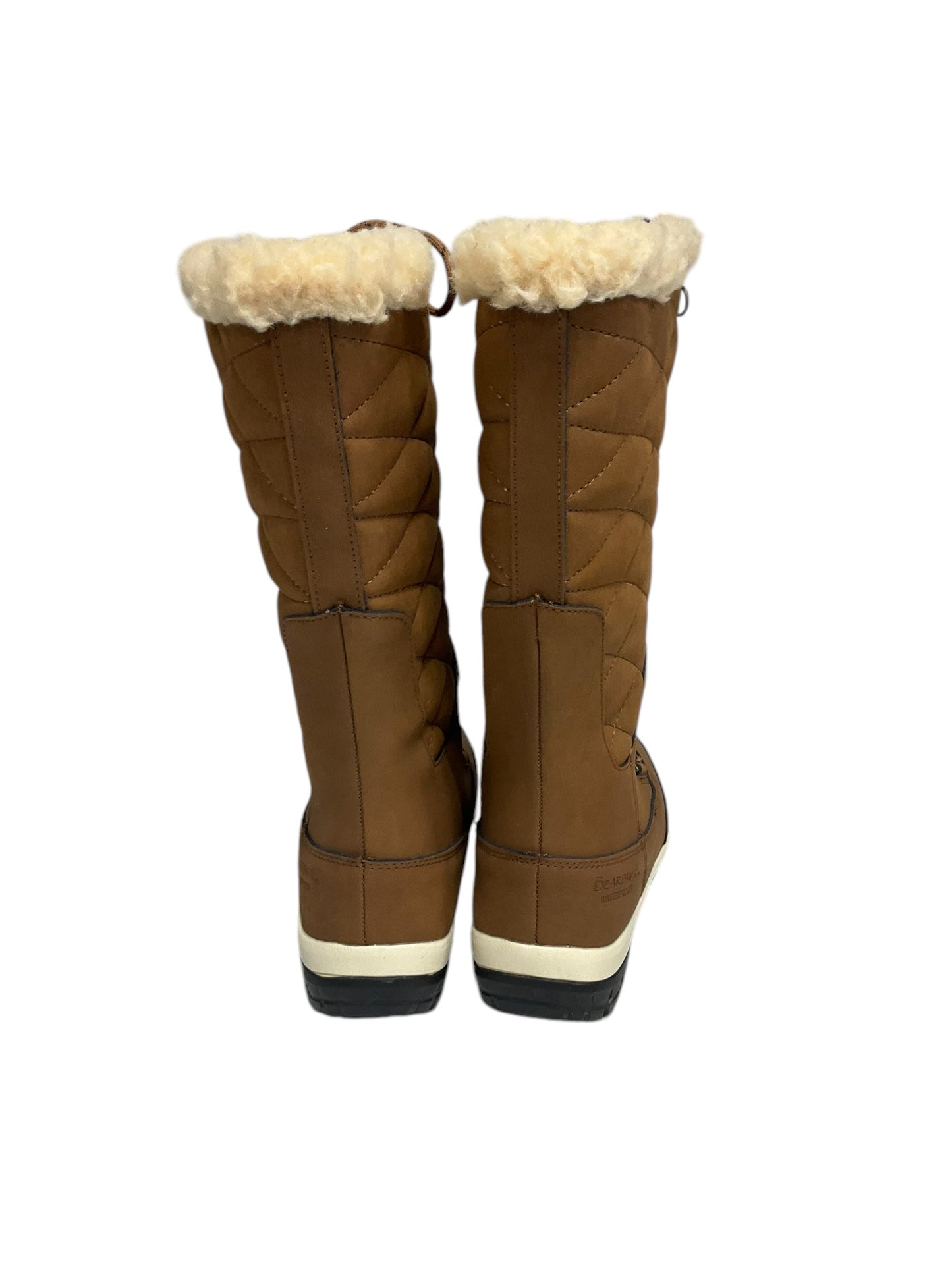 Boots Snow By Bearpaw In Tan, Size: 7