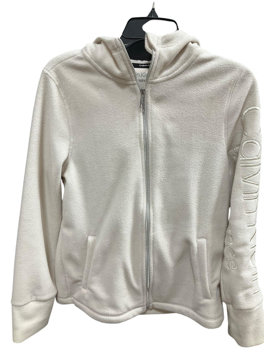 Athletic Fleece By Calvin Klein Performance In Cream, Size: M