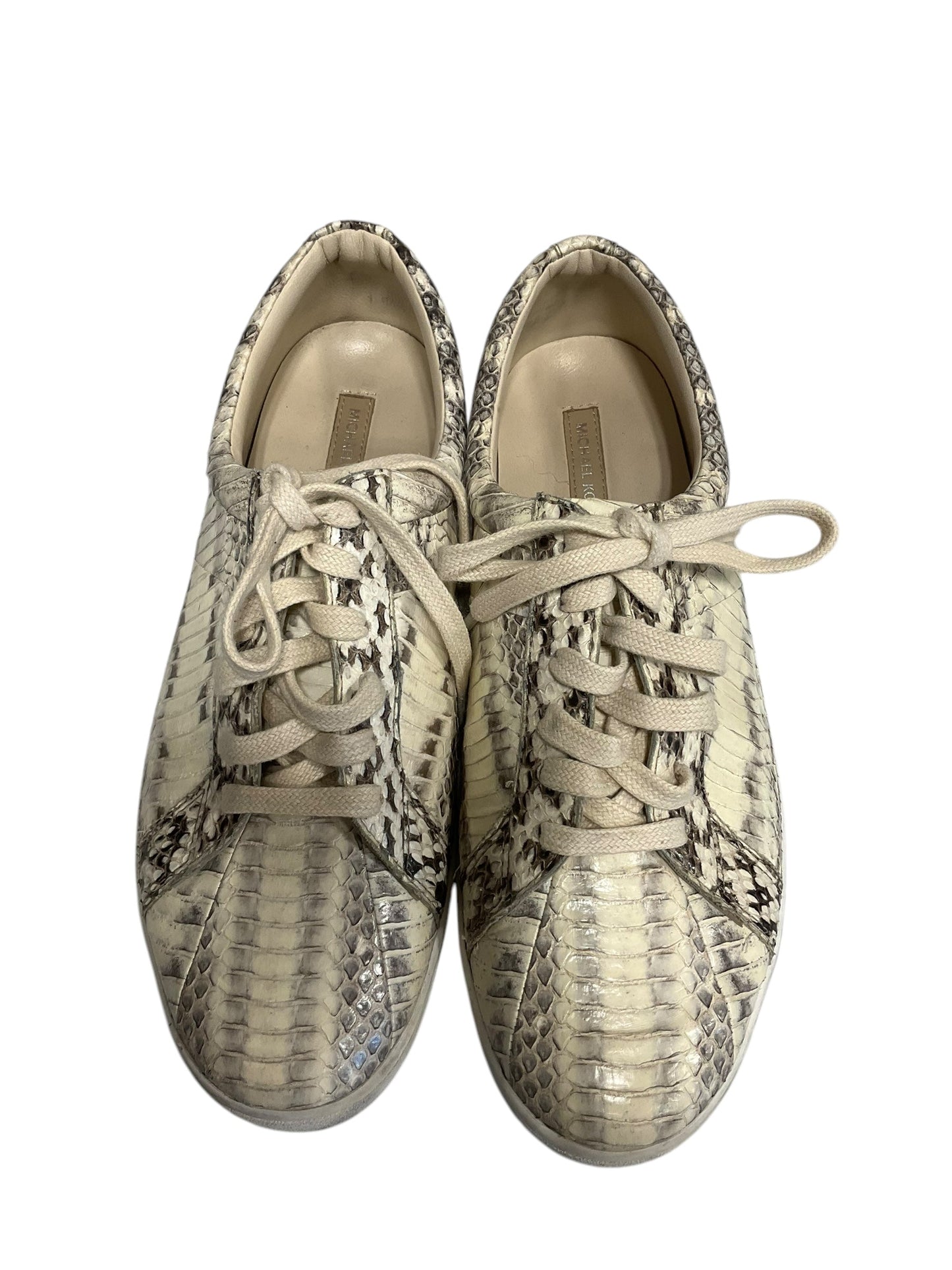 Shoes Designer By Michael Kors In Snakeskin Print, Size: 9