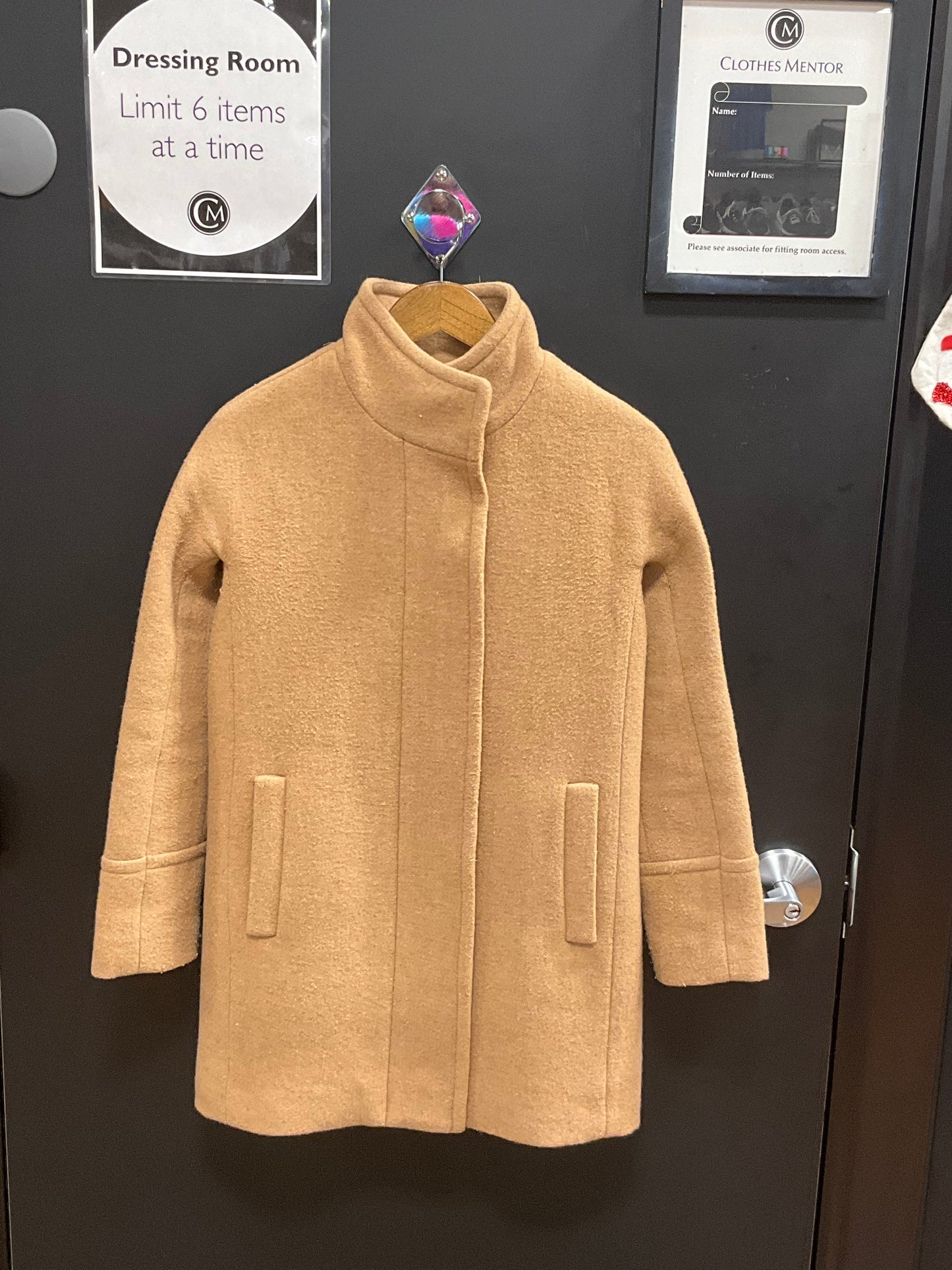 Coat Wool By J Crew  Size: 0