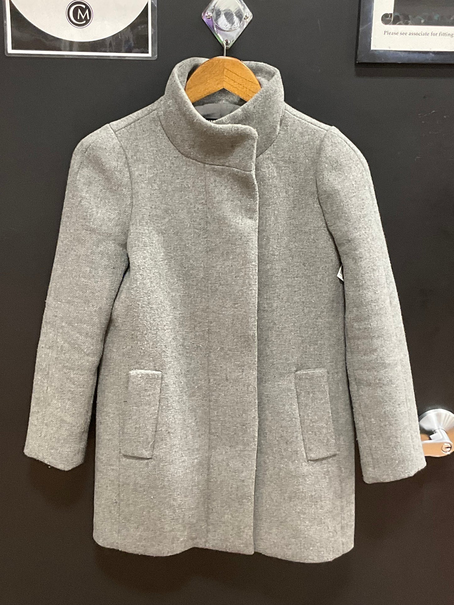 Coat Wool By J Crew  Size: 0