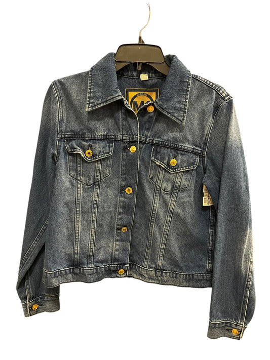 Jacket Denim By Michael By Michael Kors In Blue Denim, Size: M