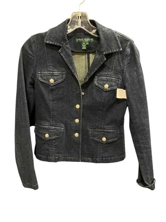 Jacket Denim By Ralph Lauren In Blue Denim, Size: S