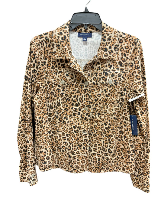 Jacket Other By Charter Club In Animal Print, Size: M