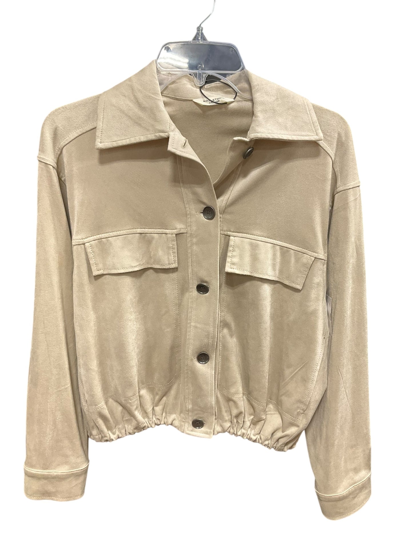 Jacket Other By Max Studio In Tan, Size: M