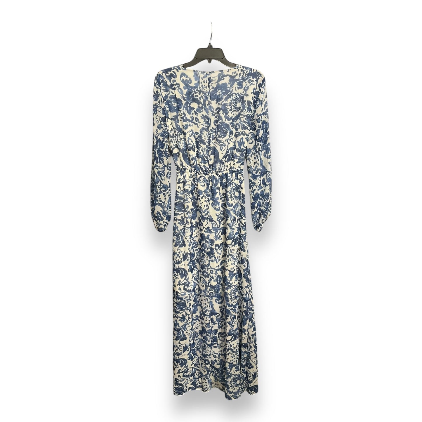 Dress Casual Maxi By Inc In Blue & White, Size: S