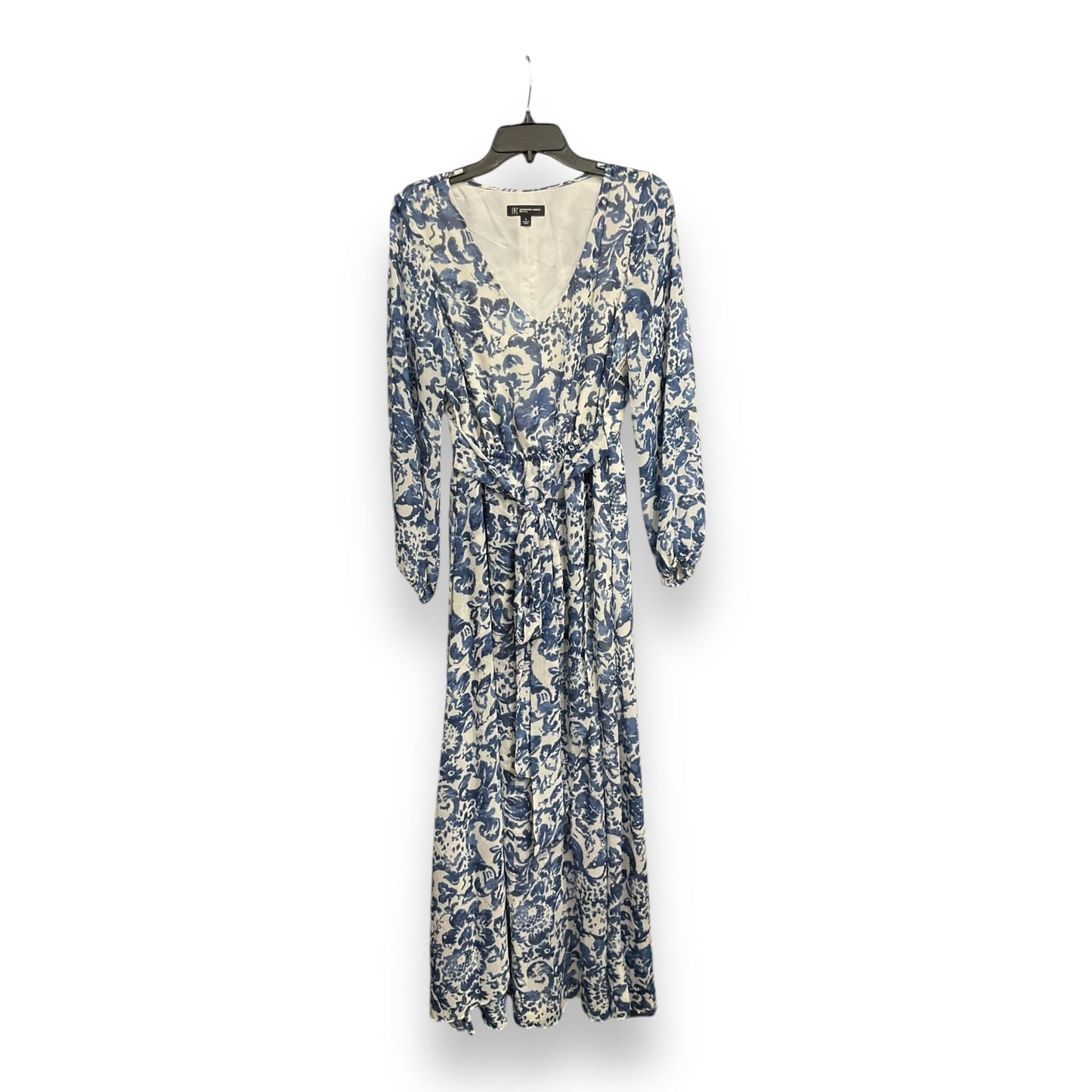 Dress Casual Maxi By Inc In Blue & White, Size: S