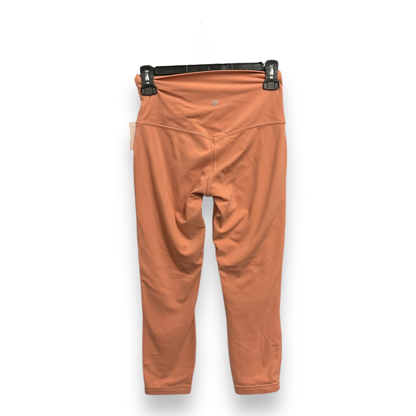 Athletic Capris By Lululemon In Peach, Size: 6