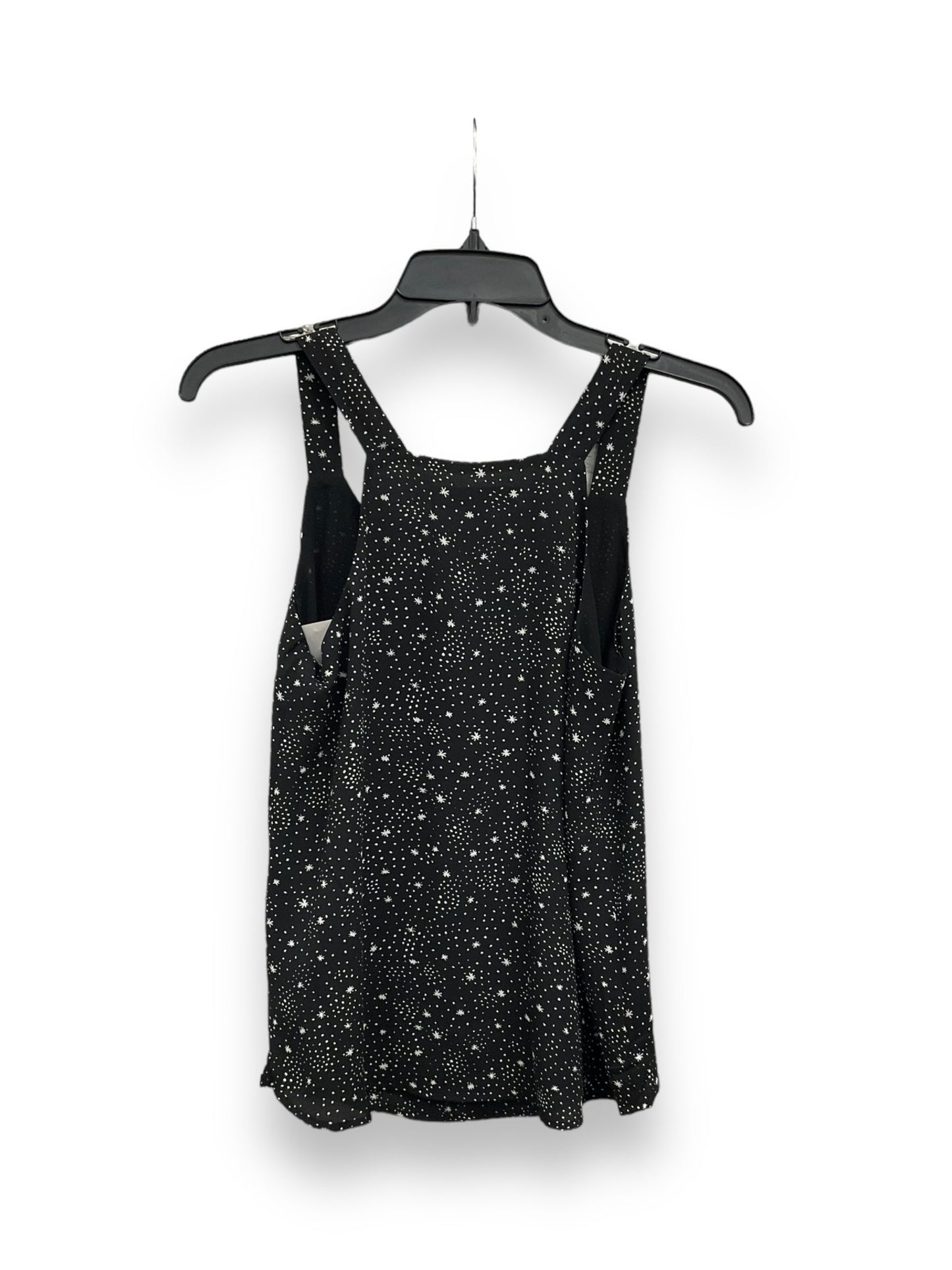 Top Sleeveless By Loft In Black & White, Size: Petite   Xs