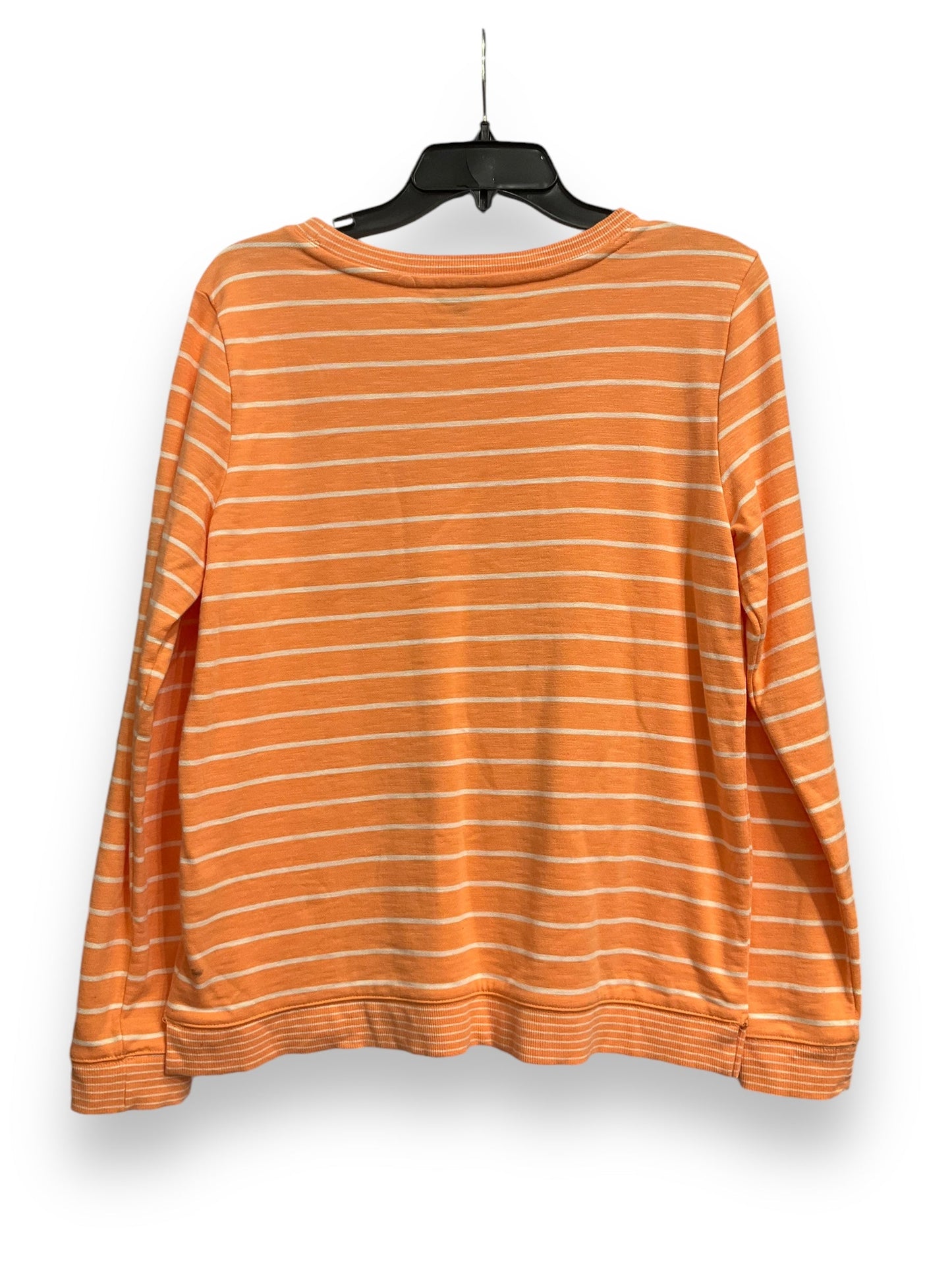 Sweatshirt Crewneck By Talbots In Striped, Size: S