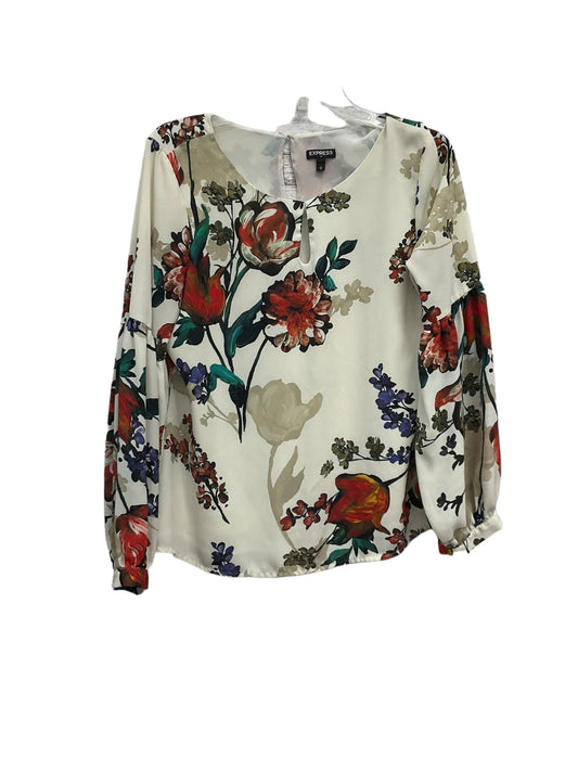 Blouse Long Sleeve By Express  Size: M