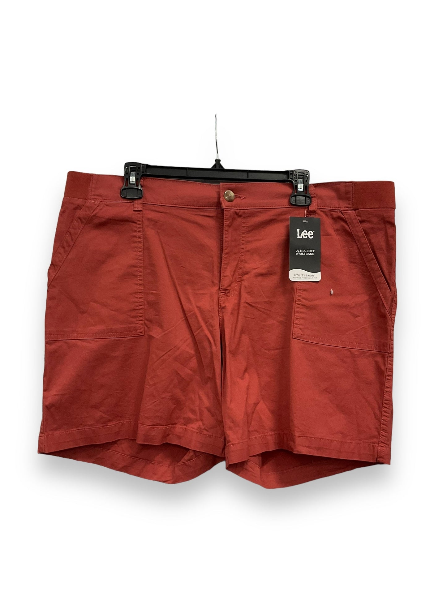 Red Shorts Lee, Size 18