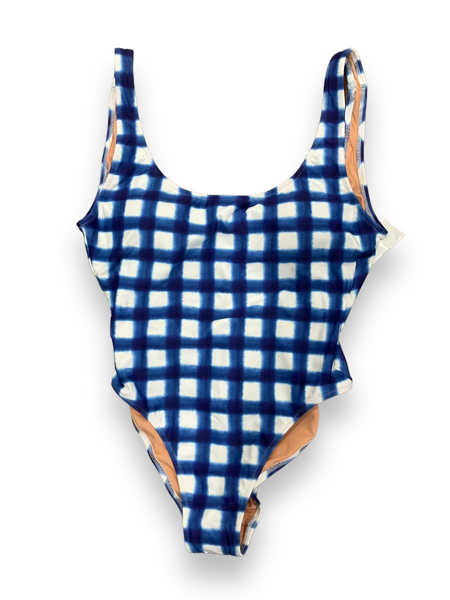 Blue & White Swimsuit J. Crew, Size M