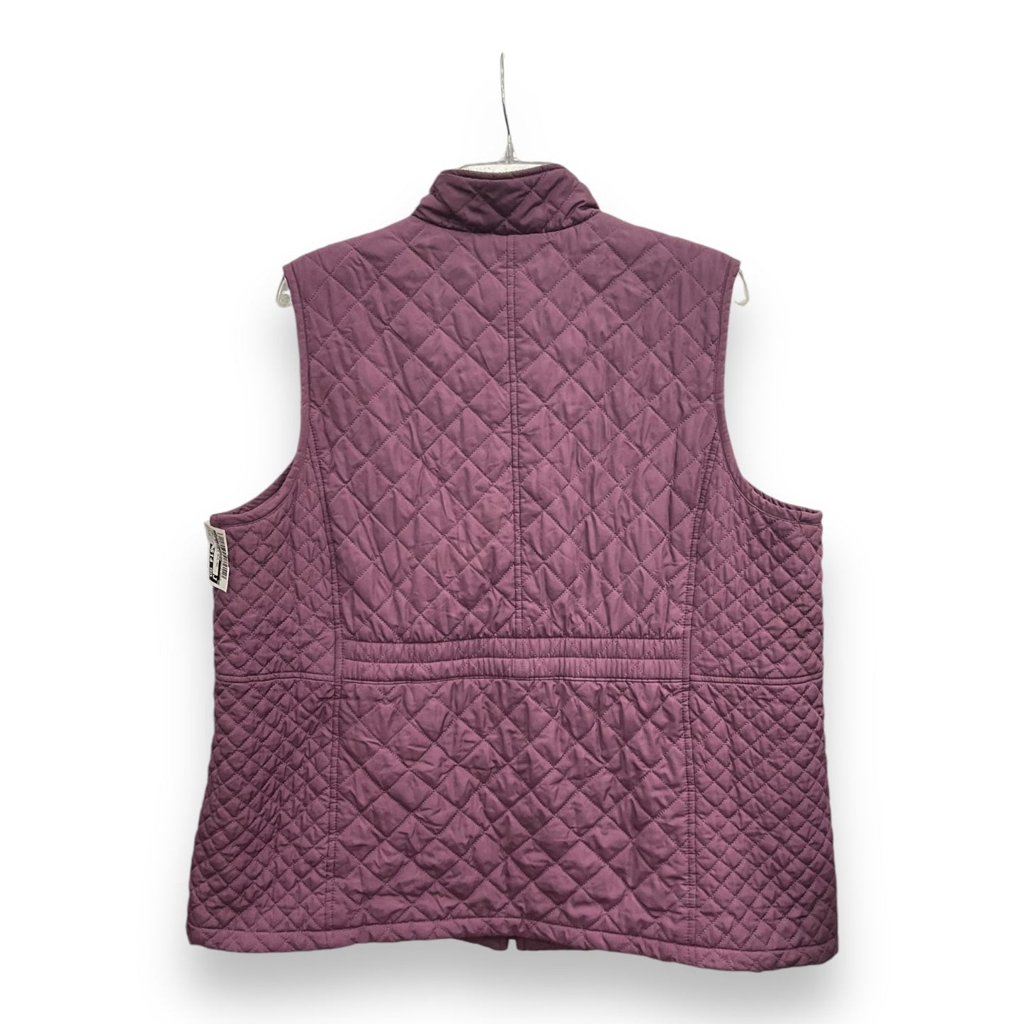 Vest Puffer & Quilted By Croft And Barrow In Purple, Size: Xl