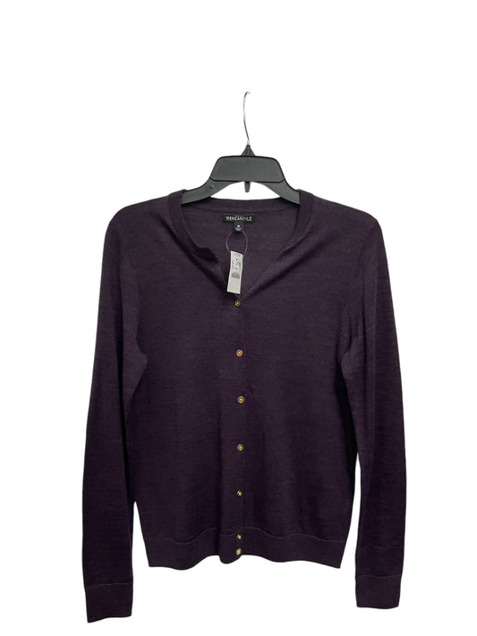 Cardigan By J. Crew In Purple, Size: M