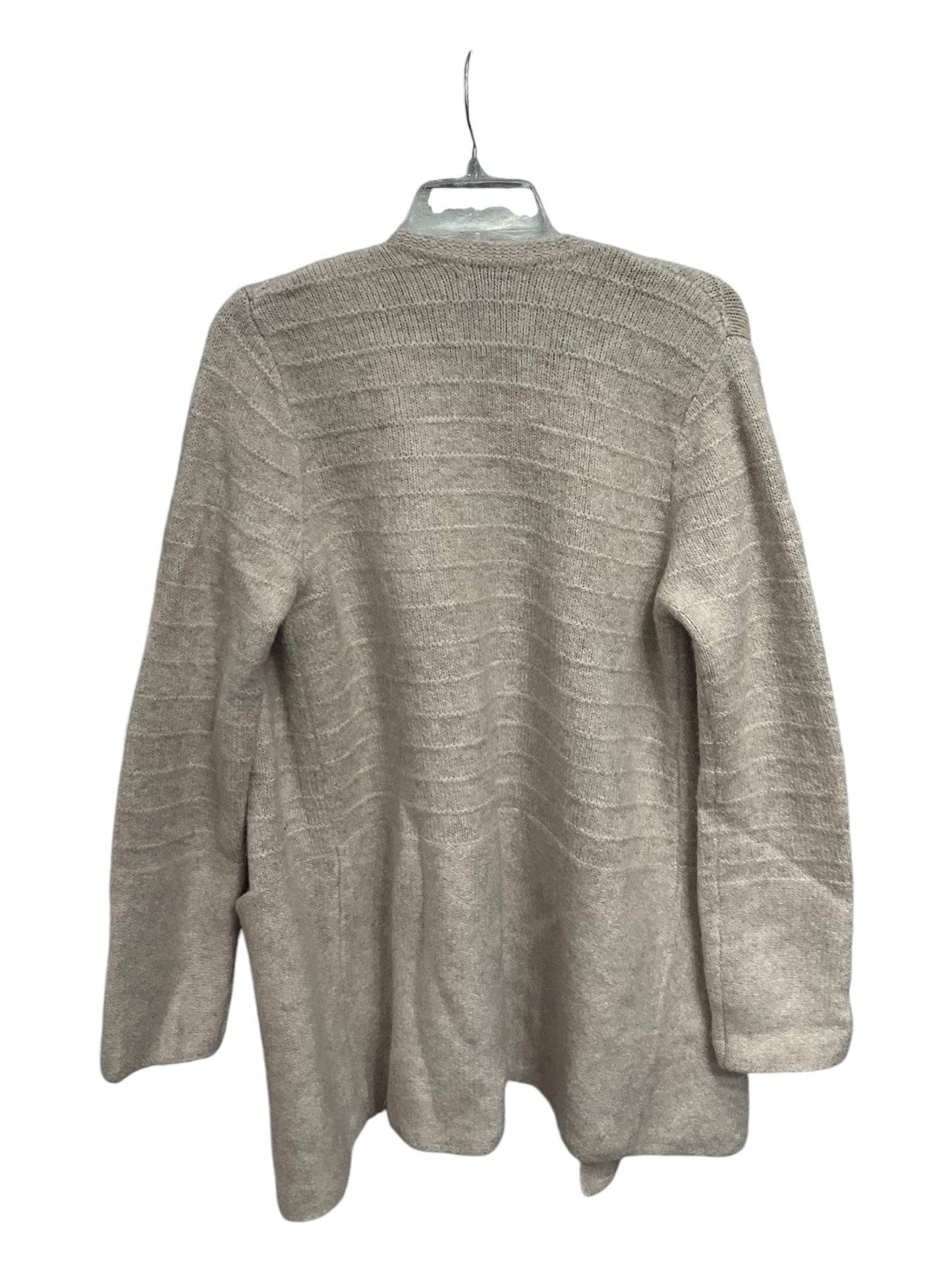 Sweater Cardigan By Old Navy In Tan, Size: M