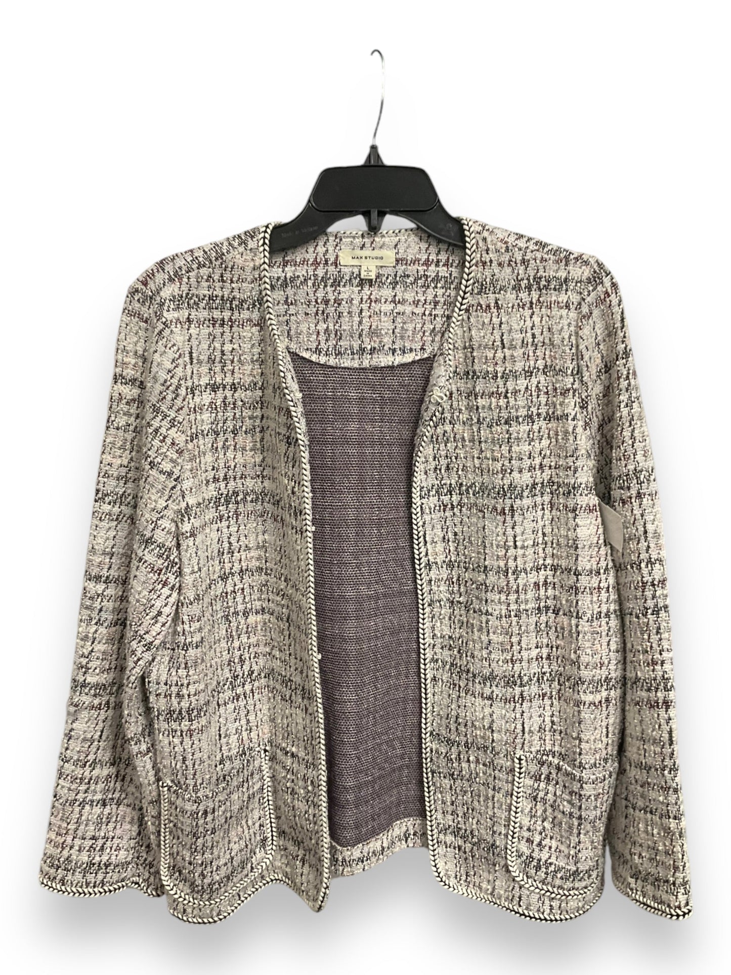 Cardigan By Max Studio In Multi-colored, Size: L