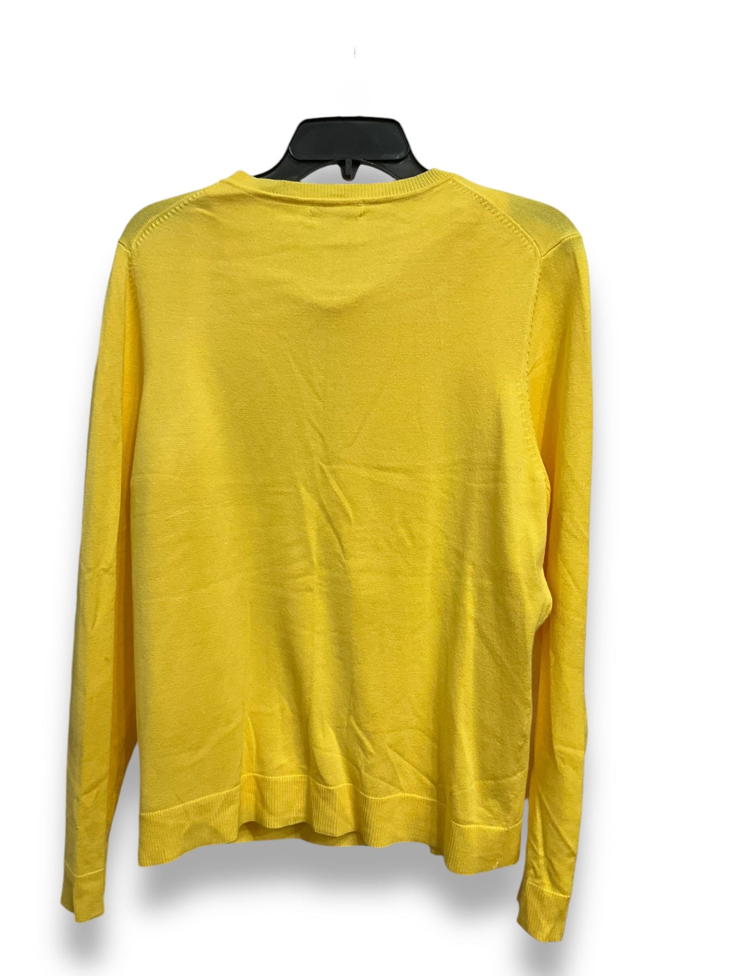 Sweater 2pc By Charter Club In Yellow, Size: Xl