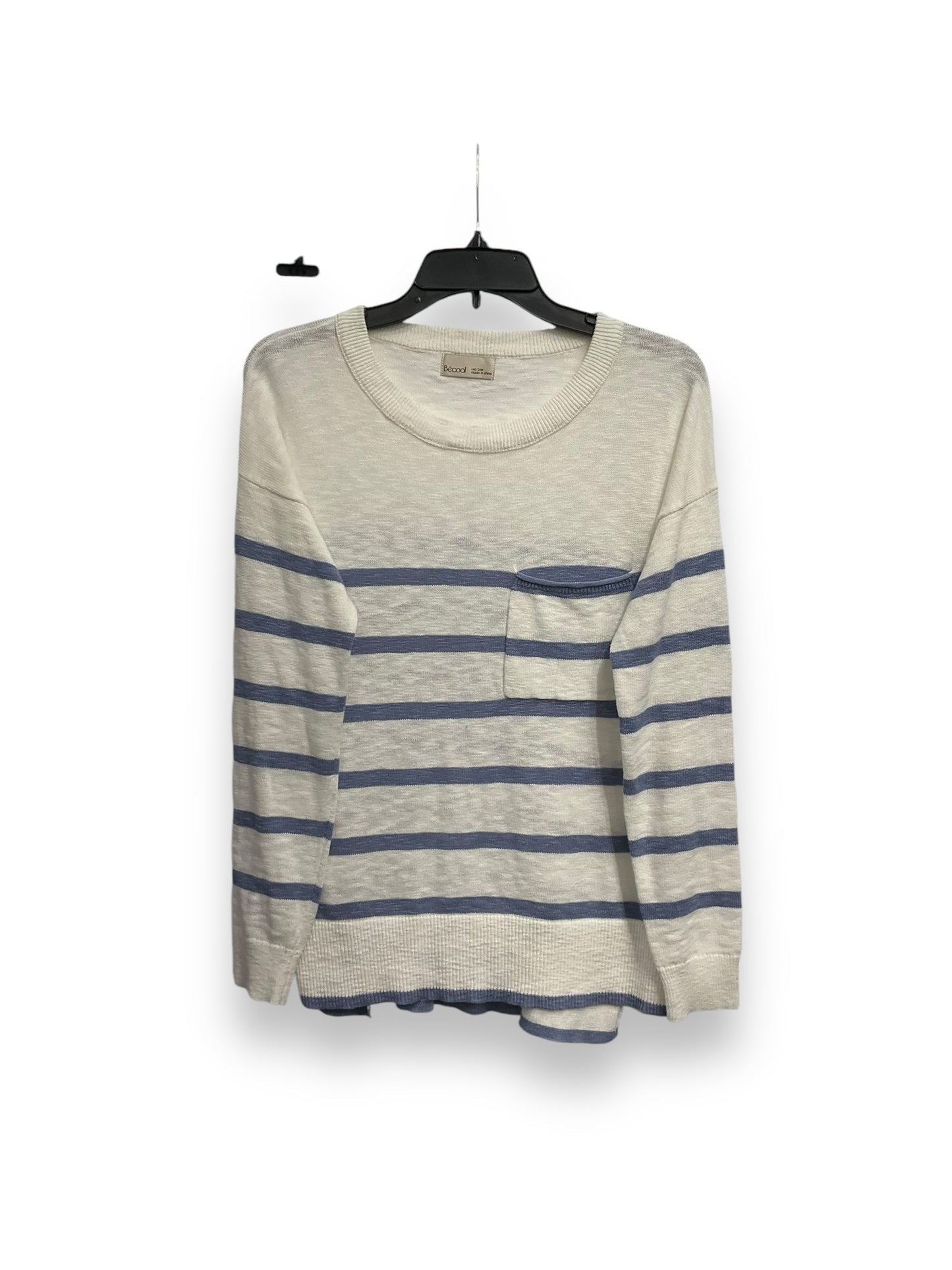 Top Long Sleeve By Clothes Mentor In Striped Pattern, Size: S