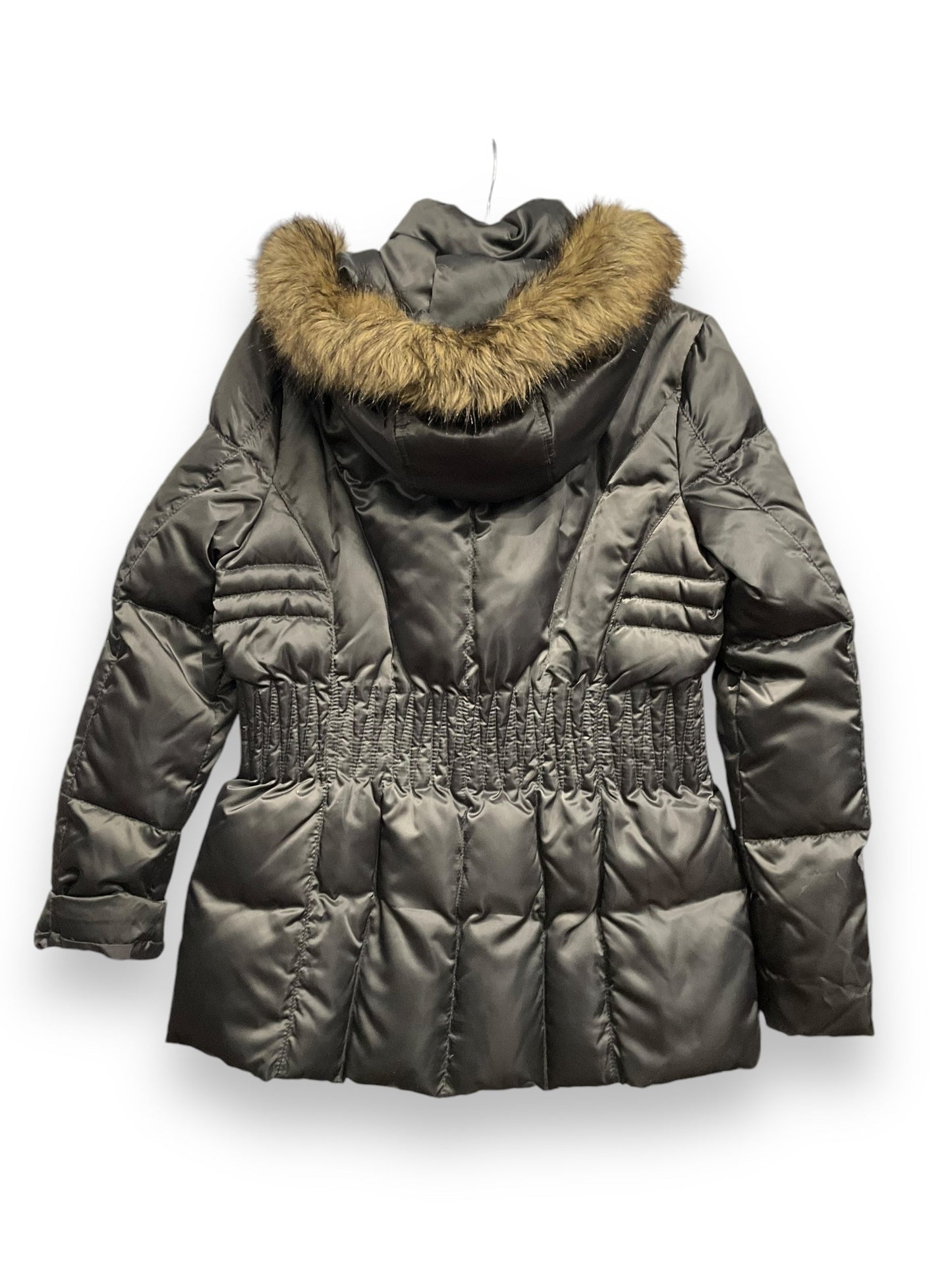 Coat Puffer & Quilted By Laundry In Green, Size: L