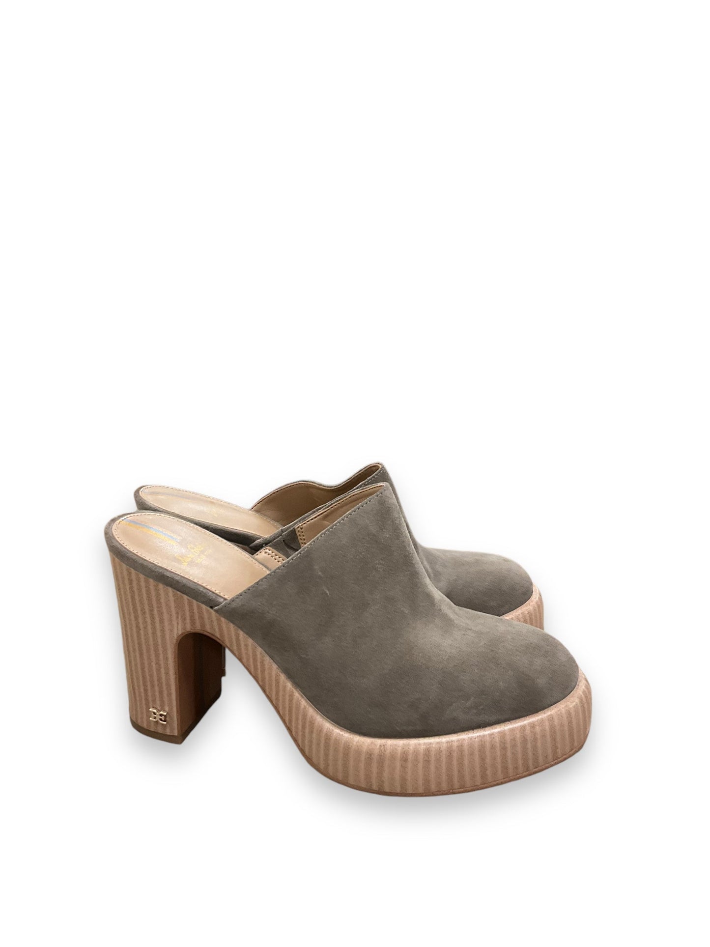 Shoes Heels Block By Sam Edelman In Taupe, Size: 8