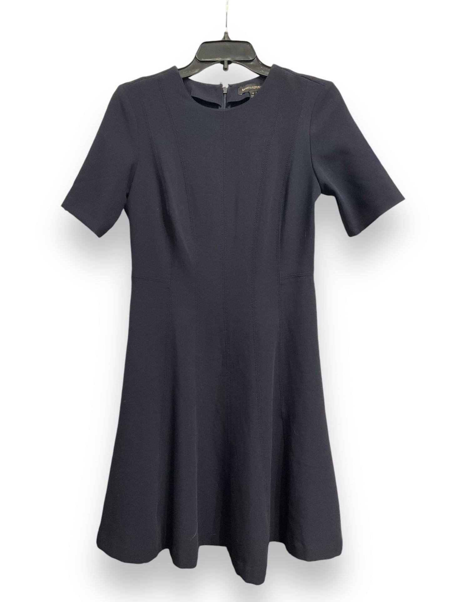 Dress Work By Banana Republic In Navy, Size: 4