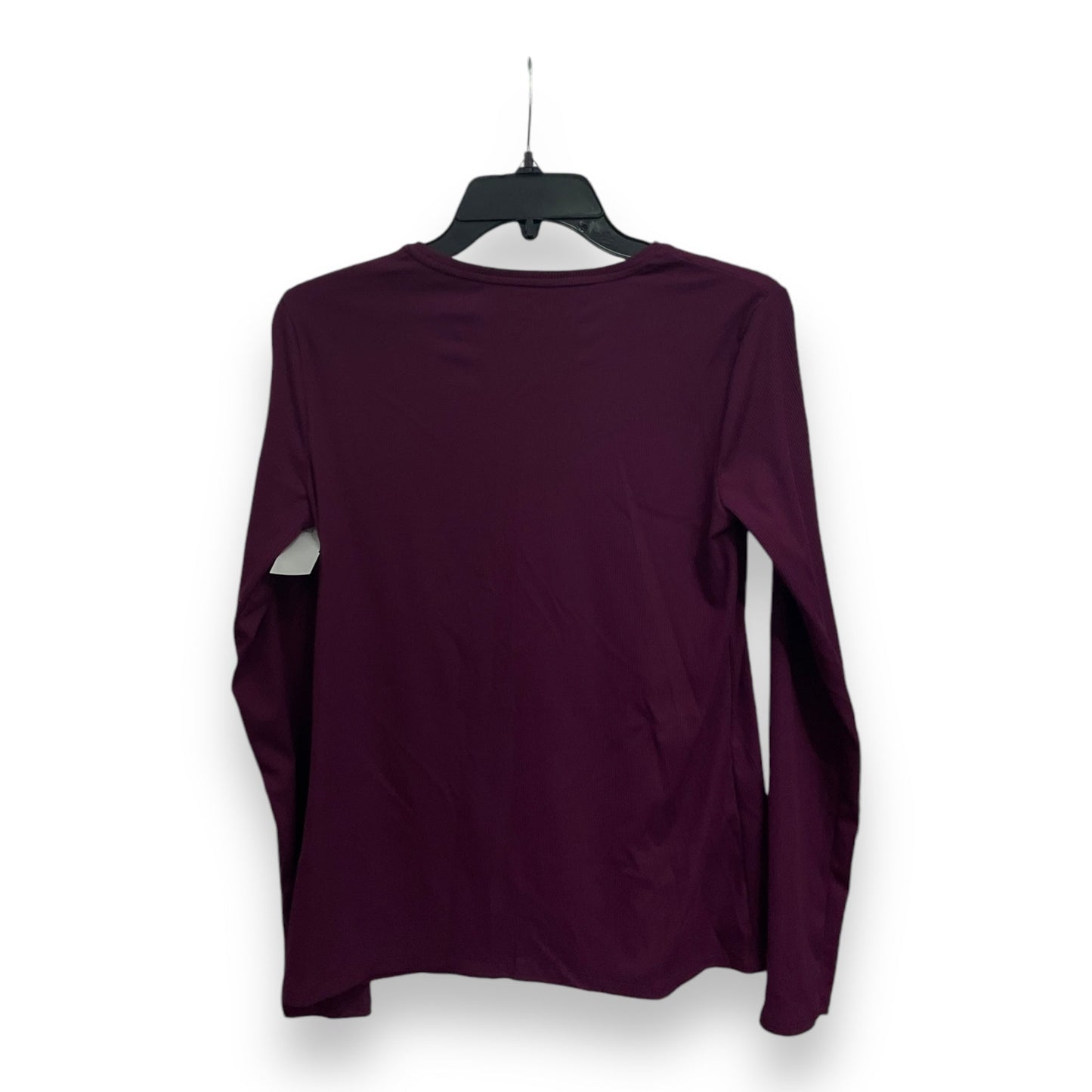 Top Long Sleeve Basic By Nine West Apparel In Purple, Size: S