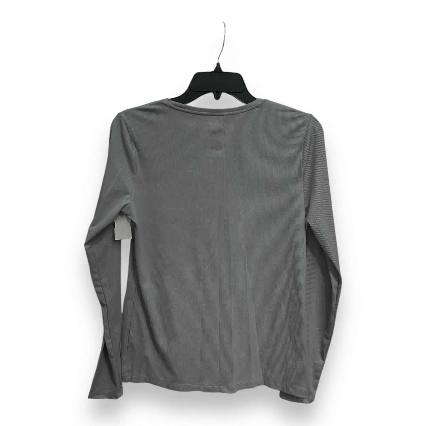 Top Long Sleeve Basic By Nine West Apparel In Grey, Size: S