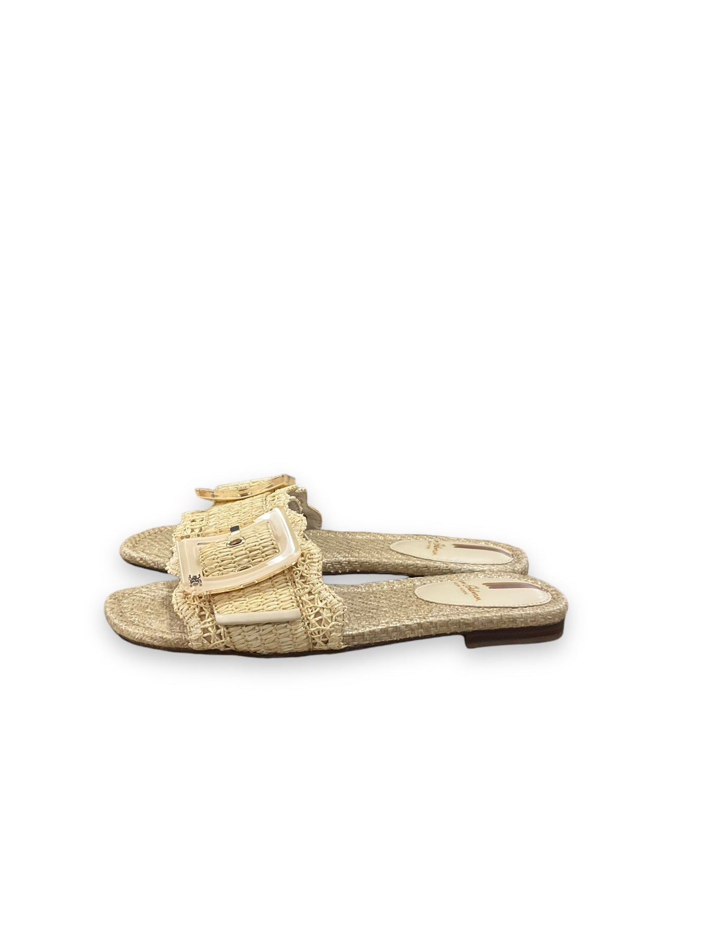 Sandals Flats By Sam Edelman In Tan, Size: 8.5