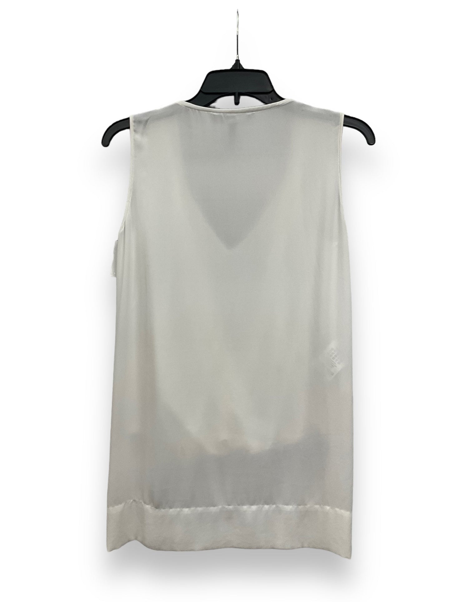 White Blouse Sleeveless Bcbgmaxazria, Size Xs