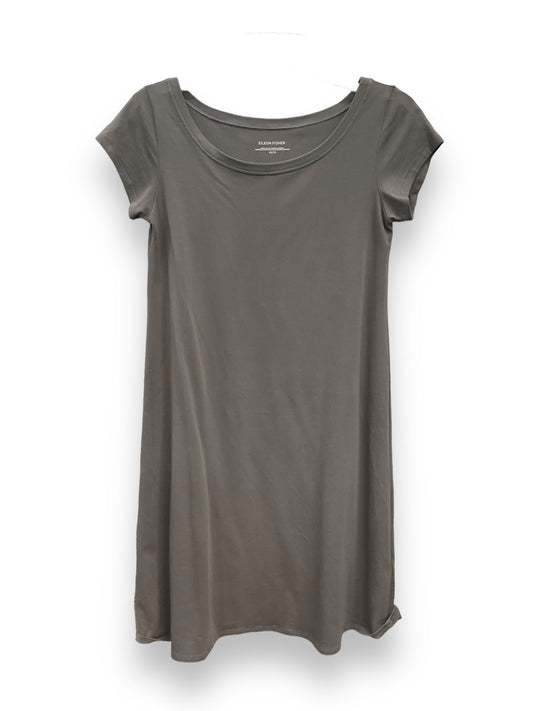 Taupe Dress Casual Midi Eileen Fisher, Size Xs