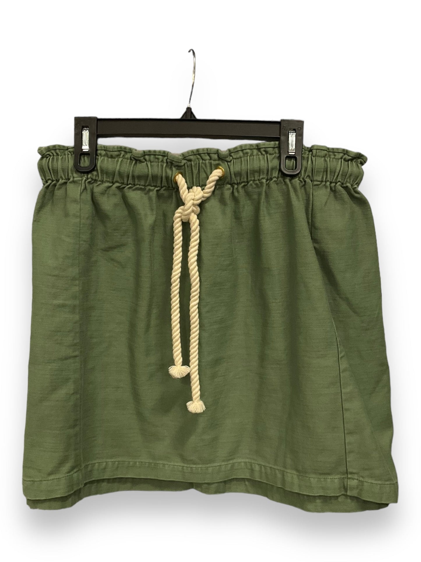 Skirt Mini & Short By J. Crew In Green, Size: L