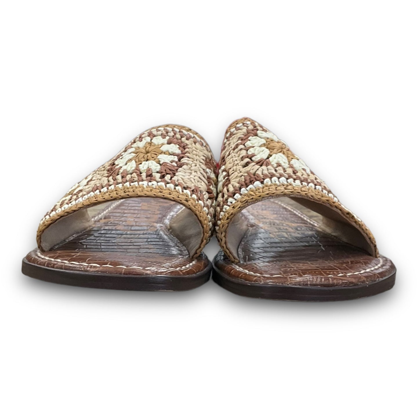 Sandals Flats By Sam Edelman In Brown, Size: 9