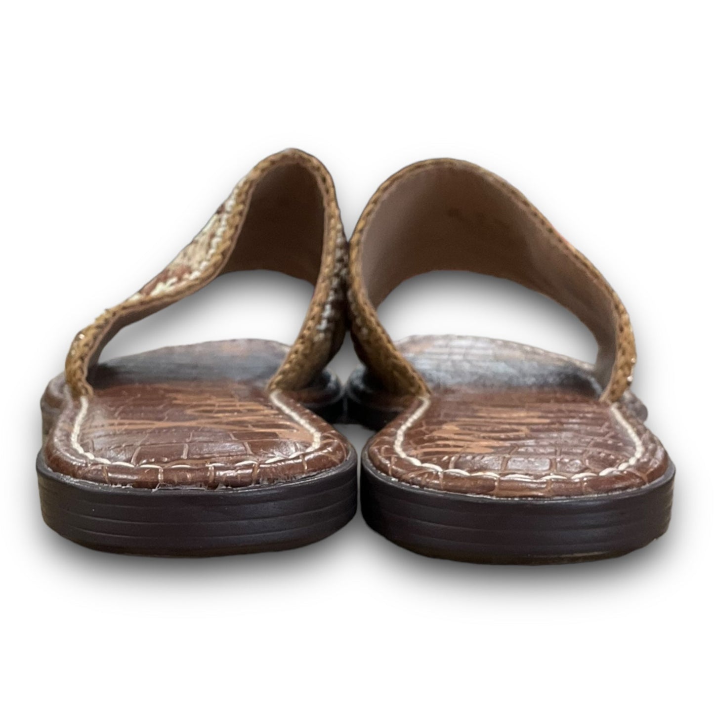 Sandals Flats By Sam Edelman In Brown, Size: 9