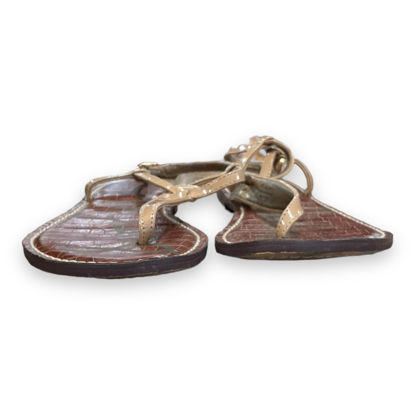 Sandals Flats By Sam Edelman In Brown, Size: 8