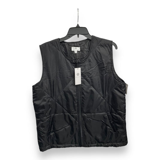 Vest Puffer & Quilted By Socialite In Black, Size: S