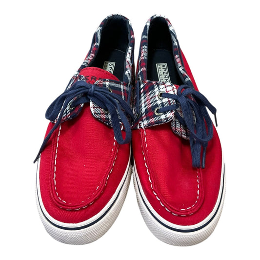 Shoes Flats By Sperry In Red, Size: 7